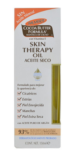 Aceite Seco Corporal Skin Therapy Palmer's 150 Ml Coco