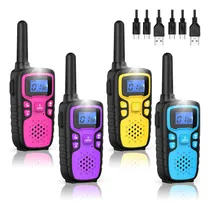 Comprar Radio Walkie Talkie Recargable Para Niños De Largo Alcance