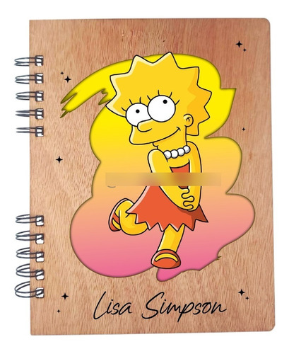 Libreta Cuaderno Personalizada Los Simpson