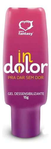 Indolor Gel Dessensibilizante 15g Sexo Anal Sem Dor Top