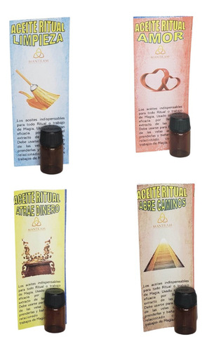 Aceite Ritual Mantram / 4 Unidades