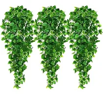 Comprar Ageomet 3 Piezas De Plantas Colgantes Artificiales, Plantas 