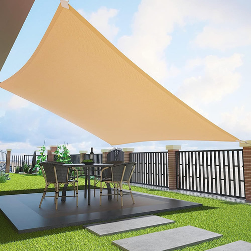 Toldo Lona Vela Sombra Rectangular 6x5 Mts De Alta Calidad