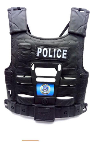 Aplicable A 9 Uds. Disfraz De Policía Para Niños, Uniforme
