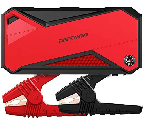 Cargador De Baterías Portátil Multiusos,color Rojo. Dbpower