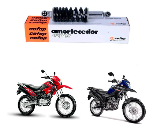 Amortecedor Traseiro Pro Link Nxr Bros 125 150 160 Xre 190 