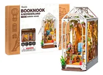 Comprar Puzzle Robotime Garden House 3d Sujeta libros Armable Garden House