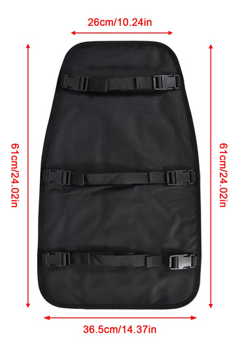 Funda De Asiento De Motocicleta Safercctv Modelo Acolchado 3 Color