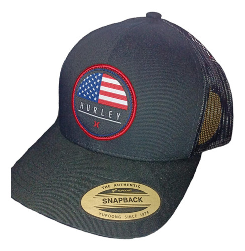 Gorra Hurley Bandera Estados Unidos Ajustable