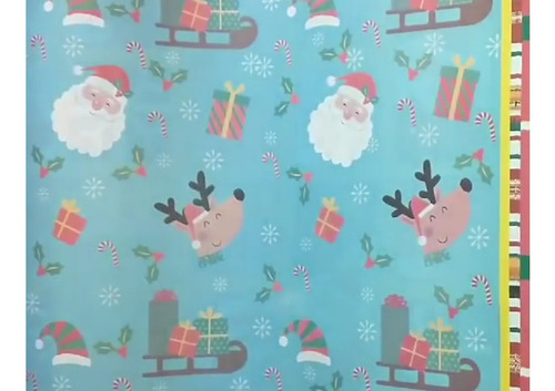 Papel De Regalo Navidad 10 Pliegos Enteros Distints Diseños