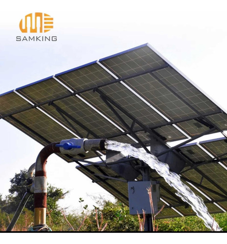 Imagen 5 de 9 de Kit Bomba Agua Sumergible Solar 2 Hp Hasta 203 Mts Panel Dir