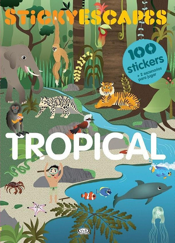 Tropical - Libro Con Stikers * V Y R