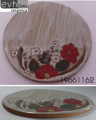 Tabla Diseño Ramo Flores Ceramica  Gres.cod 19661162