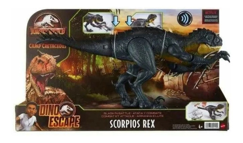 Jurassic World Camp Cretaceous Scorpios Rex Dino Escape