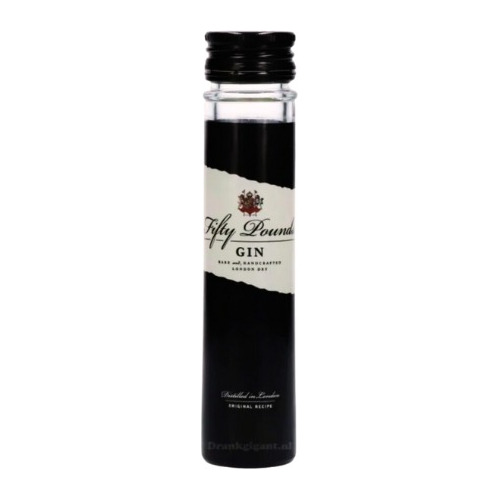 Miniatura Ginebra Fifty Pounds - mL a $836