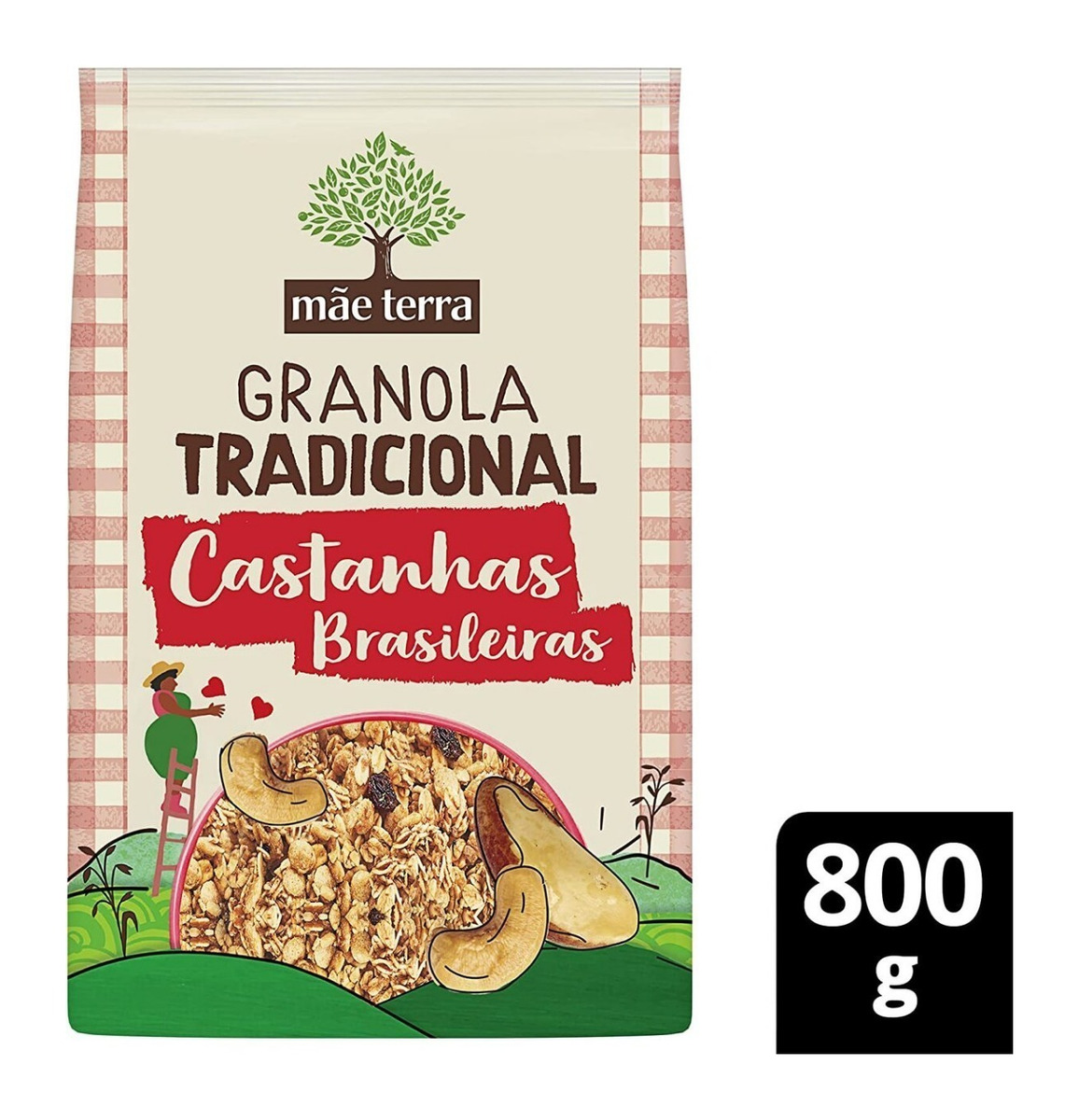 Granola Mãe Terra Tradicional 800g