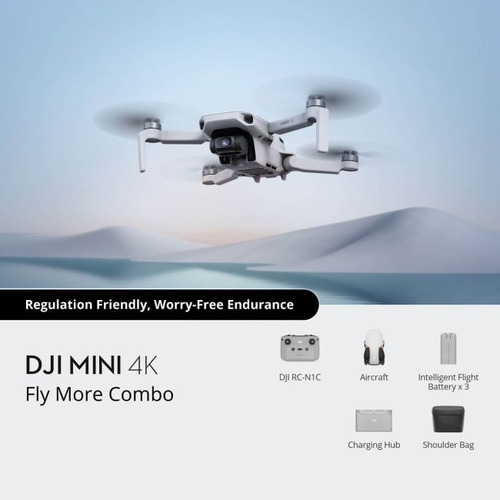 Drone Dji Mini 4k Fly More Combo