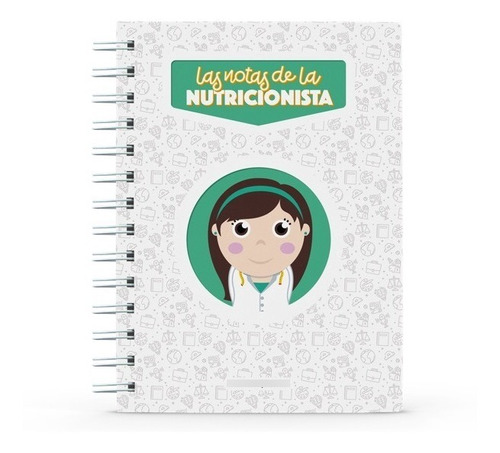 Agenda Diaria Las Notas De La Nutricionista Libreta Planeado