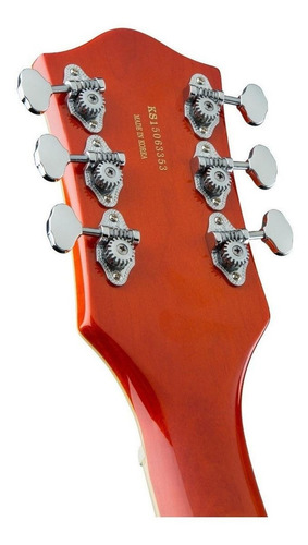 Guitarra eléctrica Gretsch Electromatic G5420T hollow body de arce orange stain brillante con diapasón de laurel