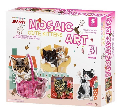 Hazlo Tu Mismo - Mosaico Gatitos - Juguete Educativo