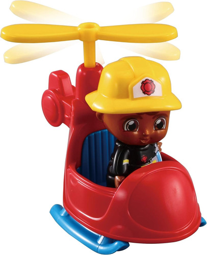 Vtech Camión De Bomberos 2 En 1 Luz Y Sonido Bomberos Rojo