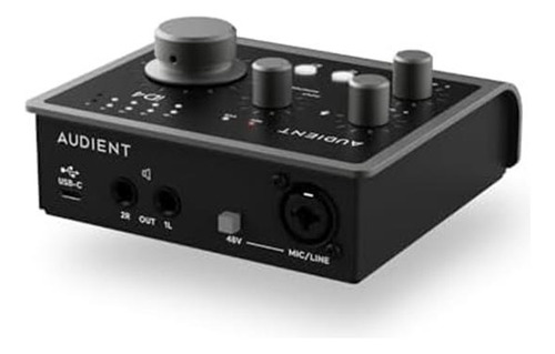 Interfaz Audio Audient Id4 Mkii, Consola Mic De Alto Perf