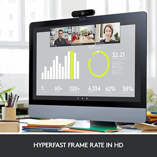 Imagen 4 de 10 de Logitech Brio Ultra Hd Pro Webcam 4k Con Hdr