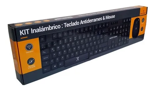 Kit De Teclado Y Mouse Perfect Choice Pc 200994 Negro