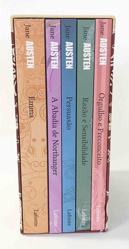 Imagem 2 de 3 de Livro - Box Clássicos Jane Austen - 5 Livros - Lacrado
