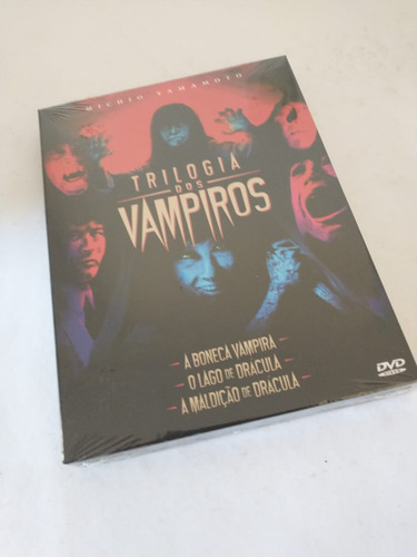 Dvds Trilogia Dos Vampiros + Filhas Das Trevas Novos Lacrado