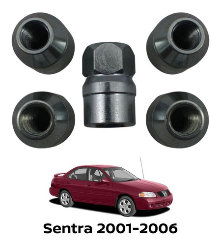 Juego Tuercas De Seguridad Rueda Sentra 2003 Original