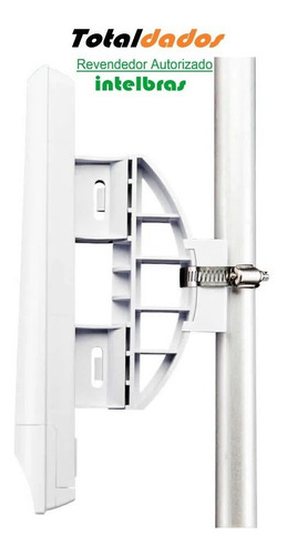 Imagem 5 de 9 de Roteador Wireless Cpe 5ghz 16dbi Wom 5a Intelbras Link Cftv