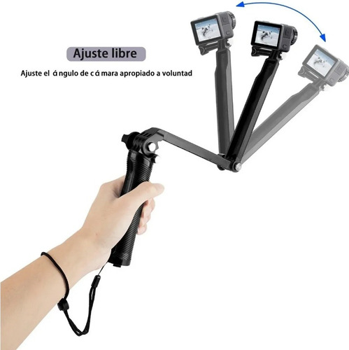 Baston Selfie Stick Monopod Tripie Gopro Pole 3-way
