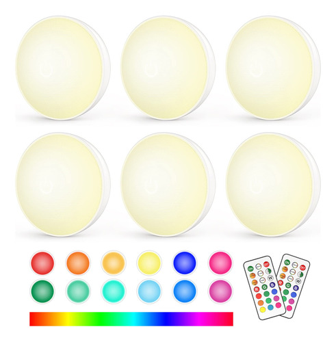 Luces De Disco Con Control Remoto, 13 Colores, 4 Modos De Il