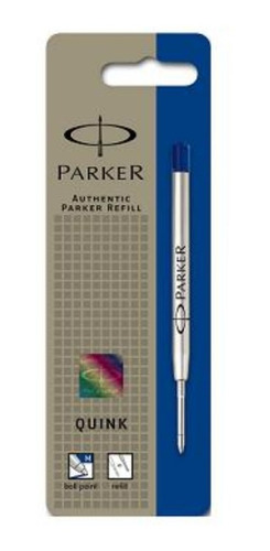 Tanque Parker Ball Pen Para Boligrafo Punta Media Color Azul