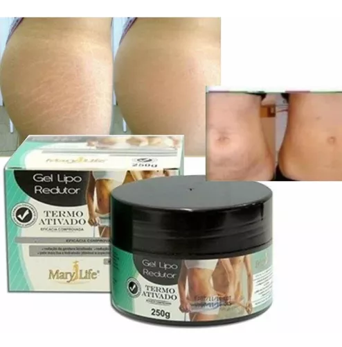 Gel Emagrecedor Lipo Redutor Pote 250g Mary Life