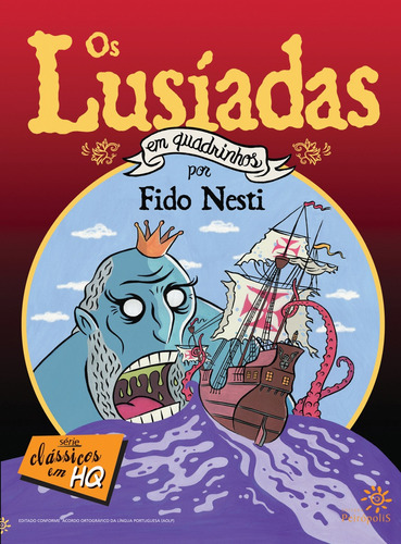 Os lusíadas em quadrinhos, de Camões, Luís de. Série Clássicos em HQ Editora Peirópolis Ltda, capa mole em português, 2006
