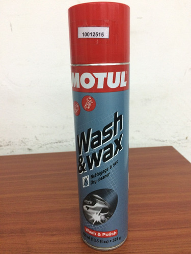 Imagen 2 de 3 de Motul Wash & Wash 400ml Limpiador Al Seco (10012515)