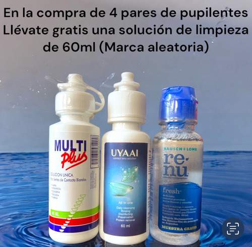 Pupilentes Efecto Real Forma De Pupila Verde Grisáceo Y Más Violeta Rosado
