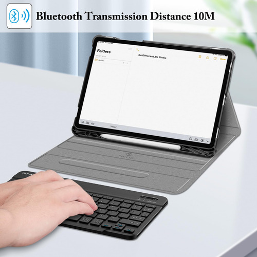 Keyboard Case Fintie For Samsung Galaxy Tab S10 Fe/s9 Fe 5g