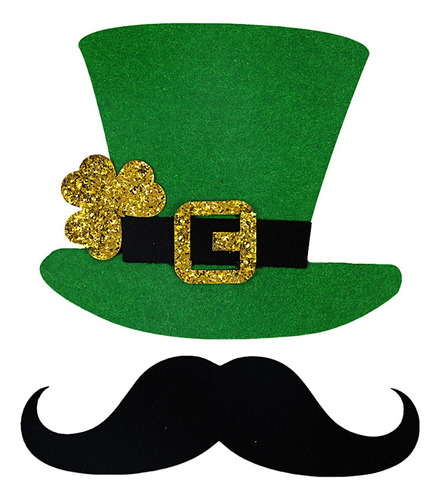 Recortes De Papel De Sombrero De Leprechaun Recortes Del Día