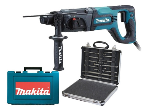 Rotomartillo Cincelador Sds Plus Makita Mod: Hr2475 + Brocas