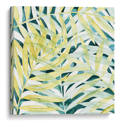 Canvas Lab Cuadro Palms Sunlit Ii 40x40, Grace Popp
