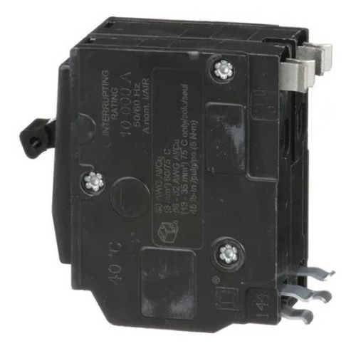 Imagen 3 de 6 de Pastilla Interruptor Termomagnético Qo260 2polo60a Schneider