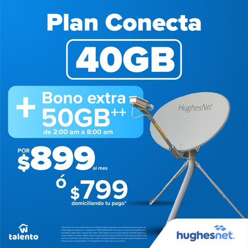 Internet Satelital - Hughes Net - Llegamos A Todo México !!!