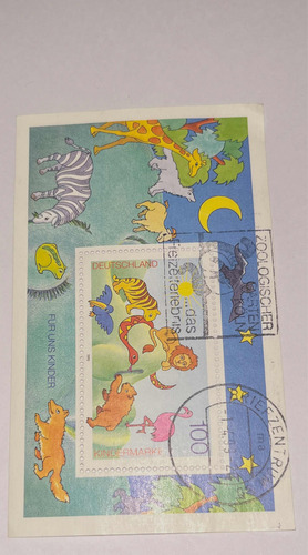 Sello Correo Bloqué Sellos Primer Día, D Colección Filatelia (Usado)