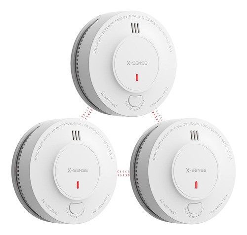 Detector De Humo Interconectado Inalámbrico Con Batería X-se