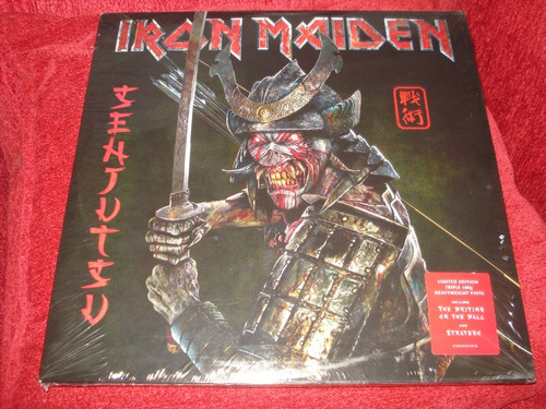 Vinilo Iron Maiden / Senjutsu (nuevo Y Sellado) Europeo 3 Lp