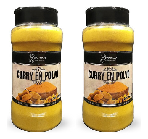Pontino Curry En Polvo 270 Gramos 2 Piezas