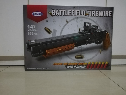 Bloque De Construcción Tipo Escopeta Winchester 863 Piezas